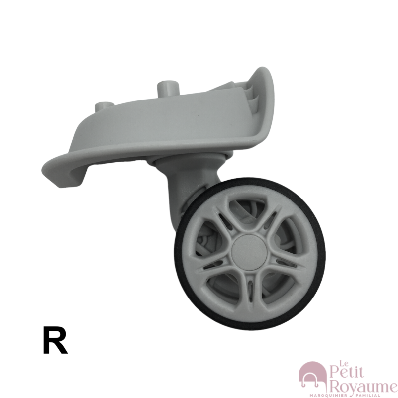 Double replacement wheels FHW607B for 4-wheeled hardside luggages, suitable for Delsey Turenne