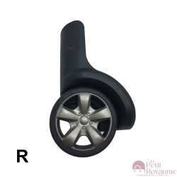 Single replacement wheels HPW41200  for 2-wheeled softside luggages or duffel bags, suitable for Samsonite, Delsey