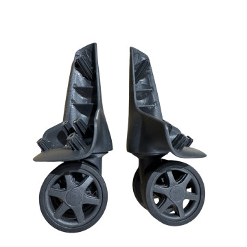 Double replacement wheels STW282 for 4-wheeled softside luggages, suitable for many brands such as Samsonite, Delsey