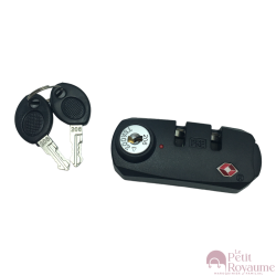 STSAC-01 Lock to fix on softside or hardside luggages, suitable for luggages brands such as Samsonite, Delsey and many others