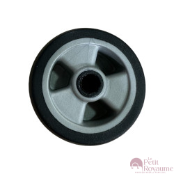 Single replacement wheels 5 × 2 cm for 4-wheeled softside and hardside luggages, suitable for many brands