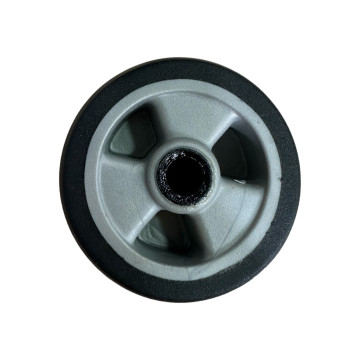 Single replacement wheels 5 × 2 cm for 4-wheeled softside and hardside luggages, suitable for many brands