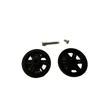 Double replacement wheels AD-A6cm/1,2cm for 4-wheeled hardside luggages, suitable for Delsey