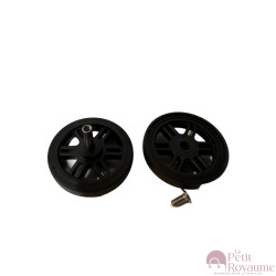 Double replacement wheels AD-A6cm/1,2cm for 4-wheeled hardside luggages, suitable for Delsey