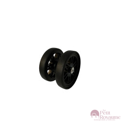 Double replacement wheels AD-A6cm/1,2cm for 4-wheeled hardside luggages, suitable for Delsey