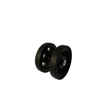 Double replacement wheels AD-A6cm/1,2cm for 4-wheeled hardside luggages, suitable for Delsey