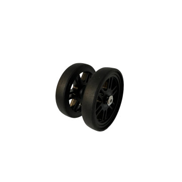 Double replacement wheels AD-A6cm/1,2cm for 4-wheeled hardside luggages, suitable for Delsey