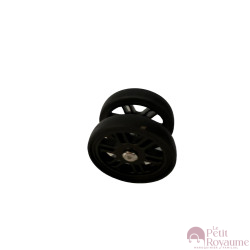 Double replacement wheels AD-A6cm/1,2cm for 4-wheeled hardside luggages, suitable for Delsey