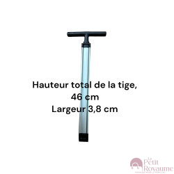 Tige télescopique JH-3024 (46x3,8cm) avec poignée complète compatible valise Samsonite