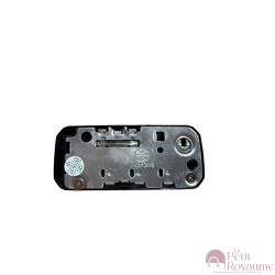 Recessed lock TSA13116 for softside and hardside luggages