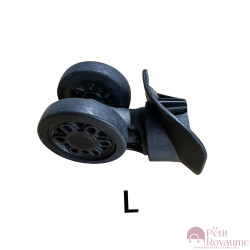 Double replacement wheels FHW546 for 4-wheeled hardside luggages, suitable for Delsey Helium Air 2