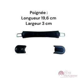 Carry handle Ch01 suitable for Worldline, Delsey and Samsonite luggages