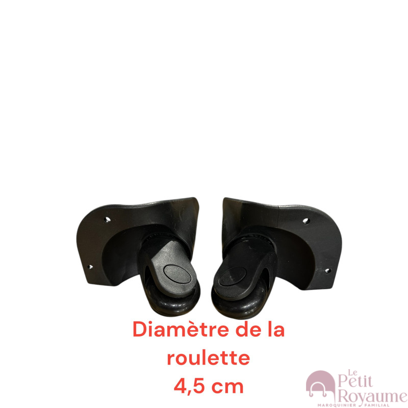 Roulettes simples DJ202 pour valises à 4 roues compatibles avec David Jones…