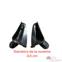 Roulettes simples DJ203 pour valises à 4 roues compatibles avec David Jones…