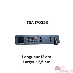 lock TSA 17032B for softside and hardside luggages