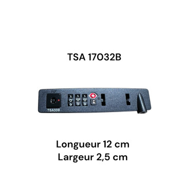 lock TSA 17032B for softside and hardside luggages