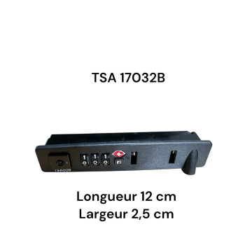 Serrure à code TSA17032B compatible avec valise Samsonite ou Delsey…