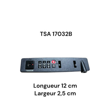 Serrure à code TSA17032B compatible avec valise Samsonite ou Delsey…