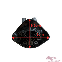 Double replacement wheels T103C for 4-wheeled hardside luggages, suitable for Delsey Caumartin